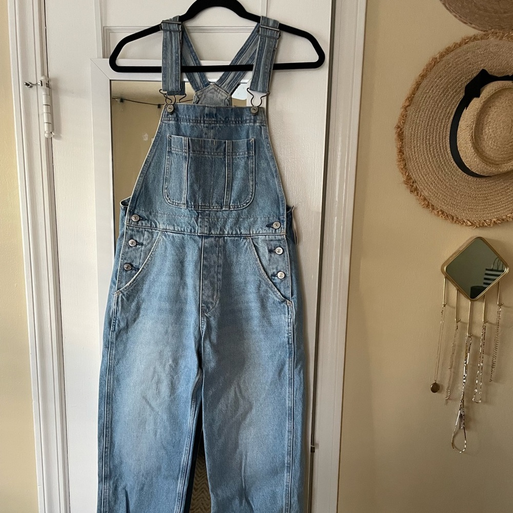 Abercrombie High Rise Overalls